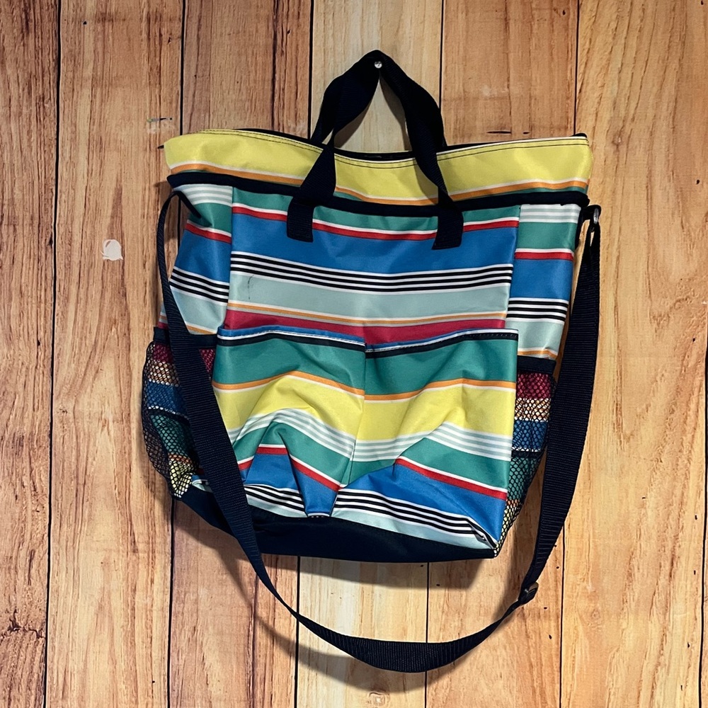 Thirty-one Crossbody Organizing Tote Patio Pop